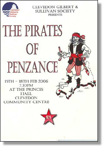 2006 Pirates of Penzancw - Programme