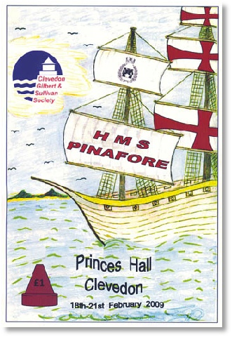 2009 HMS Pinafore - Programme